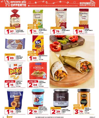 Volantino Iperal - Iperal - Ancora più offerte valido dal 14/10 al 27/10 - pagina 8