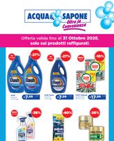 Acqua e Sapone - Oltre-la convenienza valido da giovedì 01/10/2026