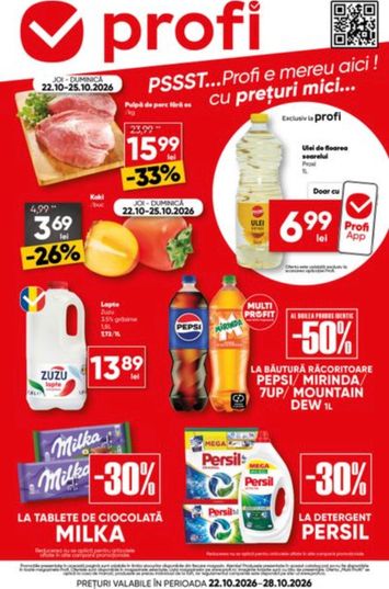 Catalogul PROFI - PROFI de la 22.10. până la 28.10. - pagina 1