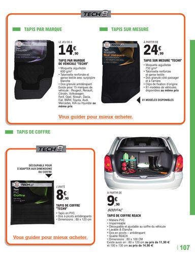 Catalogue E.Leclerc - E.Leclerc - L'auto valable dès le 12/05 au 27/03 - page 107