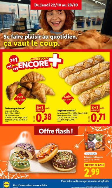Catalogue Lidl - Lidl valable dès le 22/10 au 28/10 - page 14