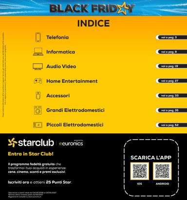 Volantino Euronics - Euronics - Black Friday Anteprima valido dal 29/10 al 11/11 - pagina 2