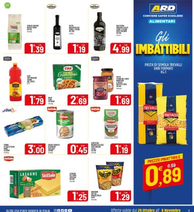 Volantino Ard Discount - Ard Discount valido dal 29/10 al 08/11 - pagina 11