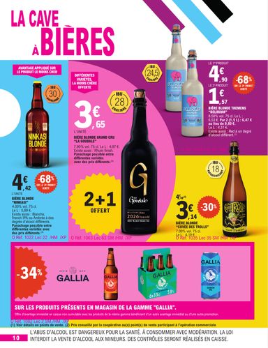 Catalogue E.Leclerc - E.Leclerc - Foire à la bière valable dès le 13/10 au 24/10 - page 10