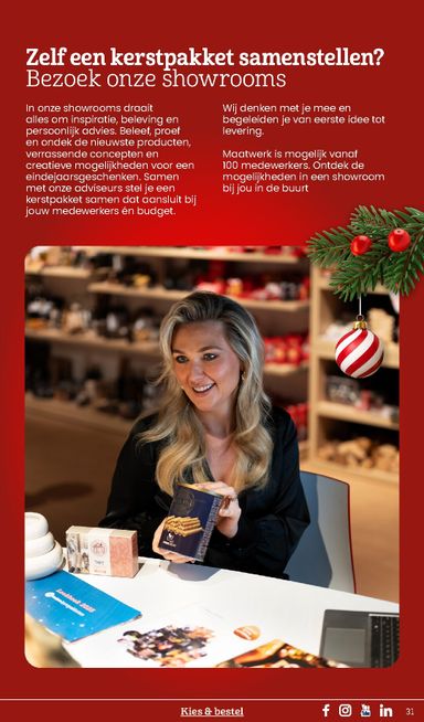 Folder Makro - Makro - Kerstpaketten catalogus van 20-10 tot 31-12 - side 31