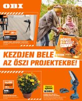 OBI akciós újság, érvényes keddtől 09.29.