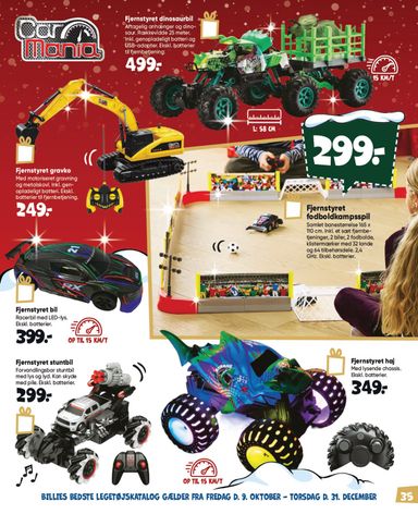 Brochurer Bilka - Bilka - Billies bedste legetøjskatalog gyldig fra 09.10. til 31.12. - side 35