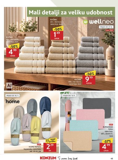 Katalog Konzum - Konzum vrijedi od 28.10. do 03.11. - stranica 45