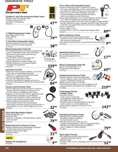 Flyer Princess Auto - Princess Auto - Auto Repair valid since 04-21 until 12-31 - page 63