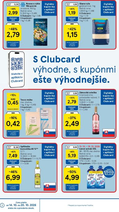 Leták Tesco - Tesco od 14.10. do 20.10. - strana 2