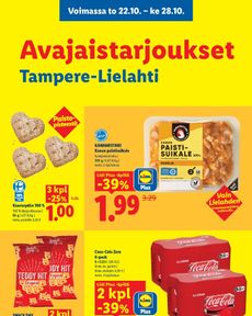 Lidl - Avajaistarjoukset Tampere-Lielahti