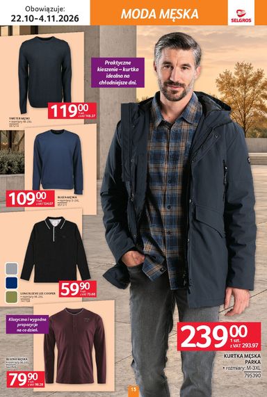 Gazetka Selgros - Selgros cash&carry - Katalog Tekstylia od 22.10. do 04.11. - strona 15