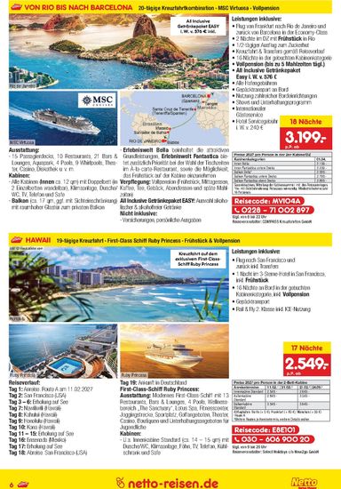 Prospekt Netto - Netto Marken Discount - Reisen gültig ab 01.10. bis 31.10. - seite 6