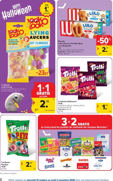 Folder Carrefour - Carrefour Hypermarchés van 21/10 tot 02/11 - side 2