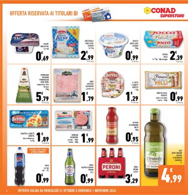 Volantino Conad Superstore - Conad Superstore valido dal 21/10 al 01/11 - pagina 2