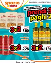 Spazio Conad - Prendi 3, paghi 2 valido da venerdì 16/10/2026
