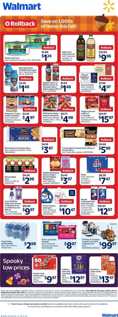 Flyer Walmart - Walmart valid since 10-22 until 10-28 - page 2