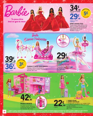 Catalogue E.Leclerc - E.Leclerc - Jouets de Noël valable dès le 20/10 au 05/12 - page 28