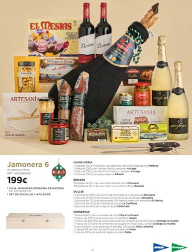 Folleto El Corte Inglés - El Corte Inglés - Cestas de Navidad del 09/10 al 25/12 - página 21