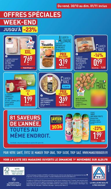 Catalogue ALDI - ALDI valable dès le 27/10 au 02/11 - page 44