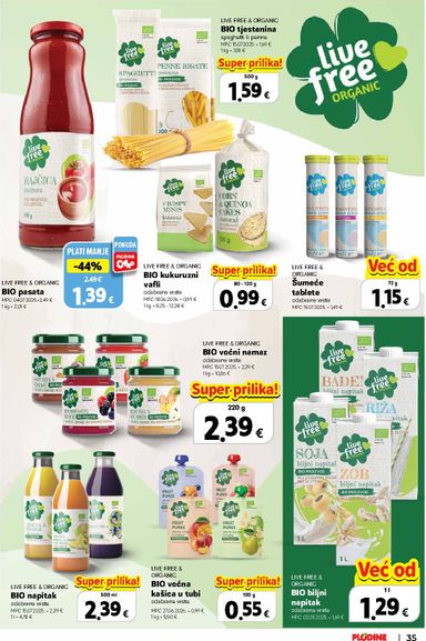 Katalog Plodine - Plodine - Vrijedni kupovine vrijedi od 22.10. do 04.11. - stranica 35