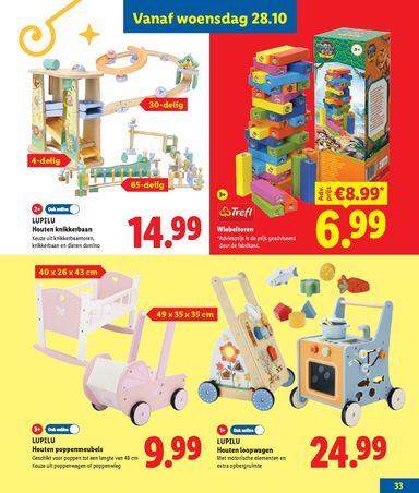 Folder Lidl - Lidl - Speelgoedboek van 09-10 tot 05-12 - side 33