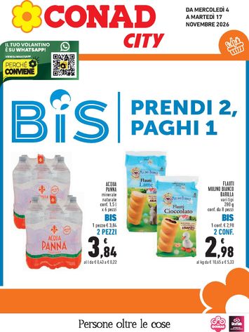 Volantino Conad City - Conad City valido dal 04/11 al 17/11 - pagina 1