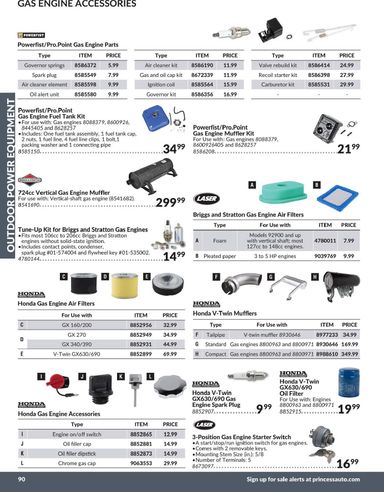 Flyer Princess Auto - Princess Auto - Outdoor Power Equipment valid since 04-21 until 12-31 - page 44