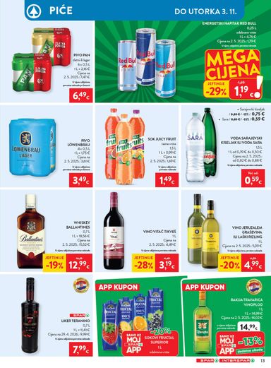 Katalog INTERSPAR - Interspar vrijedi od 28.10. do 03.11. - stranica 21