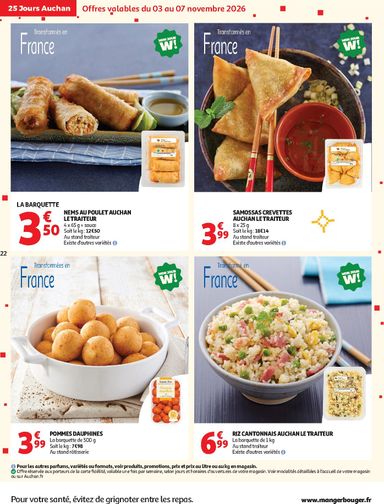 Folder Auchan - Auchan van 03/11 tot 08/11 - side 22
