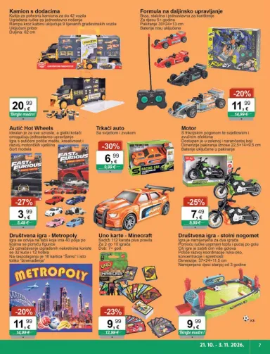Katalog KTC - KTC - Igračke i Tekstil vrijedi od 21.10. do 03.11. - stranica 7