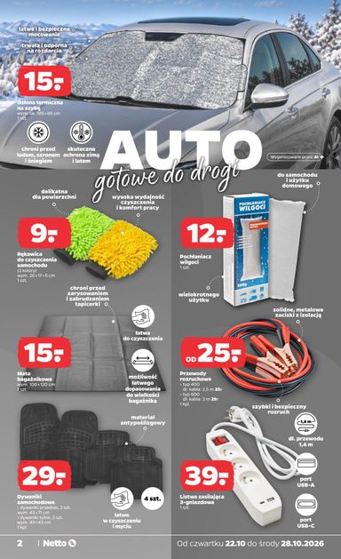 Gazetka Netto - Netto - Auto od 22.10. do 28.10. - strona 2