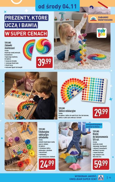 Gazetka ALDI - ALDI - Katalog zabawkowy od 31.10. do 12.12. - strona 15
