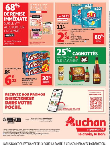 Folder Auchan - Auchan Supermarché van 20/10 tot 24/10 - side 20