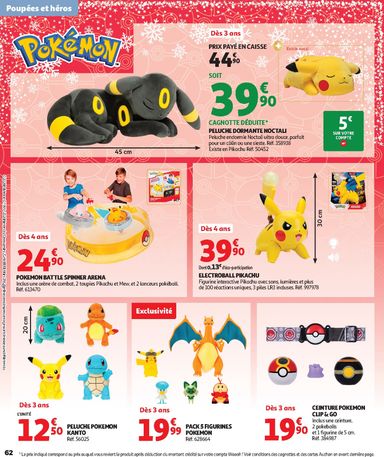 Folder Auchan - Auchan - Jouets de Noël van 16/10 tot 06/12 - side 62