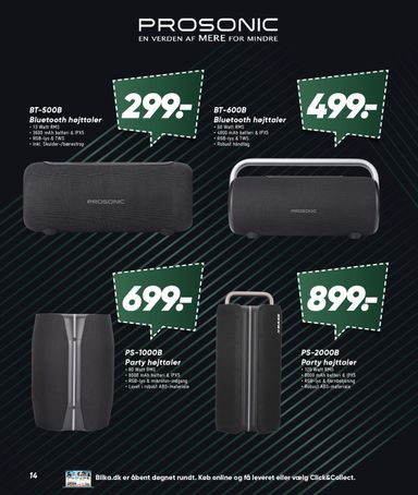 Brochurer Bilka - Bilka - Prosonic gyldig fra 01.05. til 31.12. - side 14
