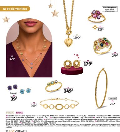Catalogue Auchan - Auchan - Bijoux pour les fêtes valable dès le 20/10 au 31/12 - page 10