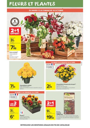 Catalogue Carrefour Market - Carrefour Market - Au Cœur du Goût valable dès le 13/10 au 25/10 - page 61