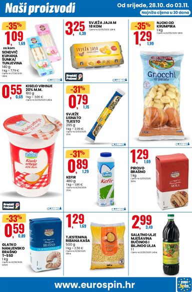 Katalog Eurospin - Eurospin vrijedi od 28.10. do 03.11. - stranica 9
