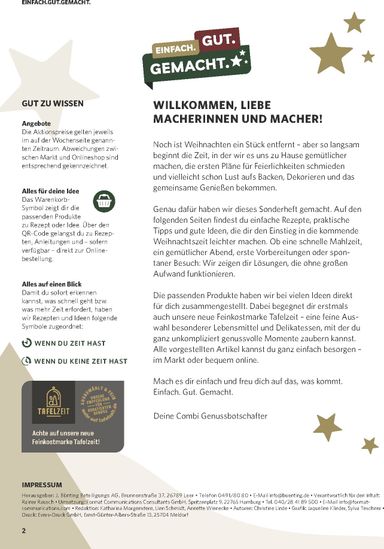 Prospekt Combi - Combi - Besondere Momente gültig ab 26.10. bis 29.11. - seite 2