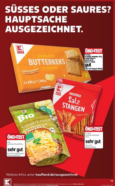 Leták Kaufland Německo - Kaufland Německo od 26.10. do 31.10. - strana 73