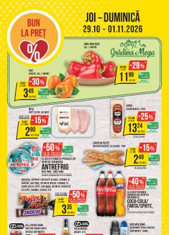 catalog Mega Image de la joi 29.10.
