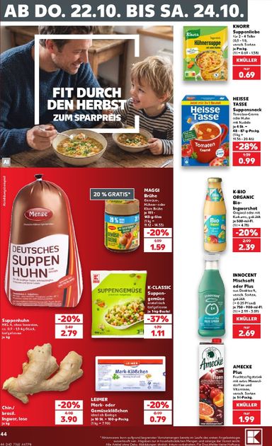 Folder Kaufland DE - Kaufland DE van 19-10 tot 24-10 - side 44