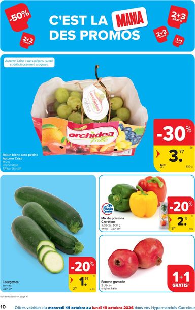 Folder Carrefour - Carrefour van 14/10 tot 26/10 - side 10