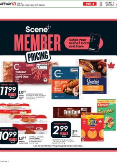 Safeway flyer from Thursday 10-29