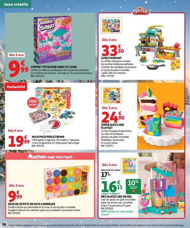 Folder Auchan - Auchan - Jouets de Noël van 16/10 tot 06/12 - side 38