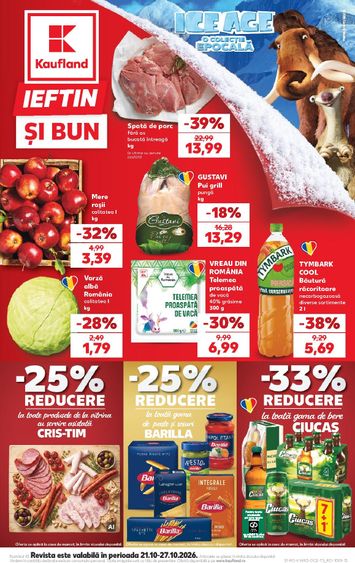 Catalogul Kaufland - Kaufland de la 21.10. până la 27.10. - pagina 1