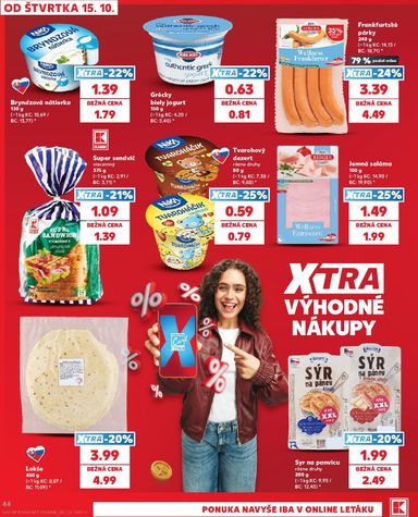 Leták Kaufland - Kaufland od 15.10. do 21.10. - strana 44