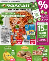 WASGAU-Prospekt von Montag 19.10.