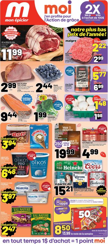 Flyer Metro - Metro valid since 10-08 until 10-14 - page 1